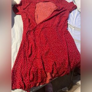 Red dress